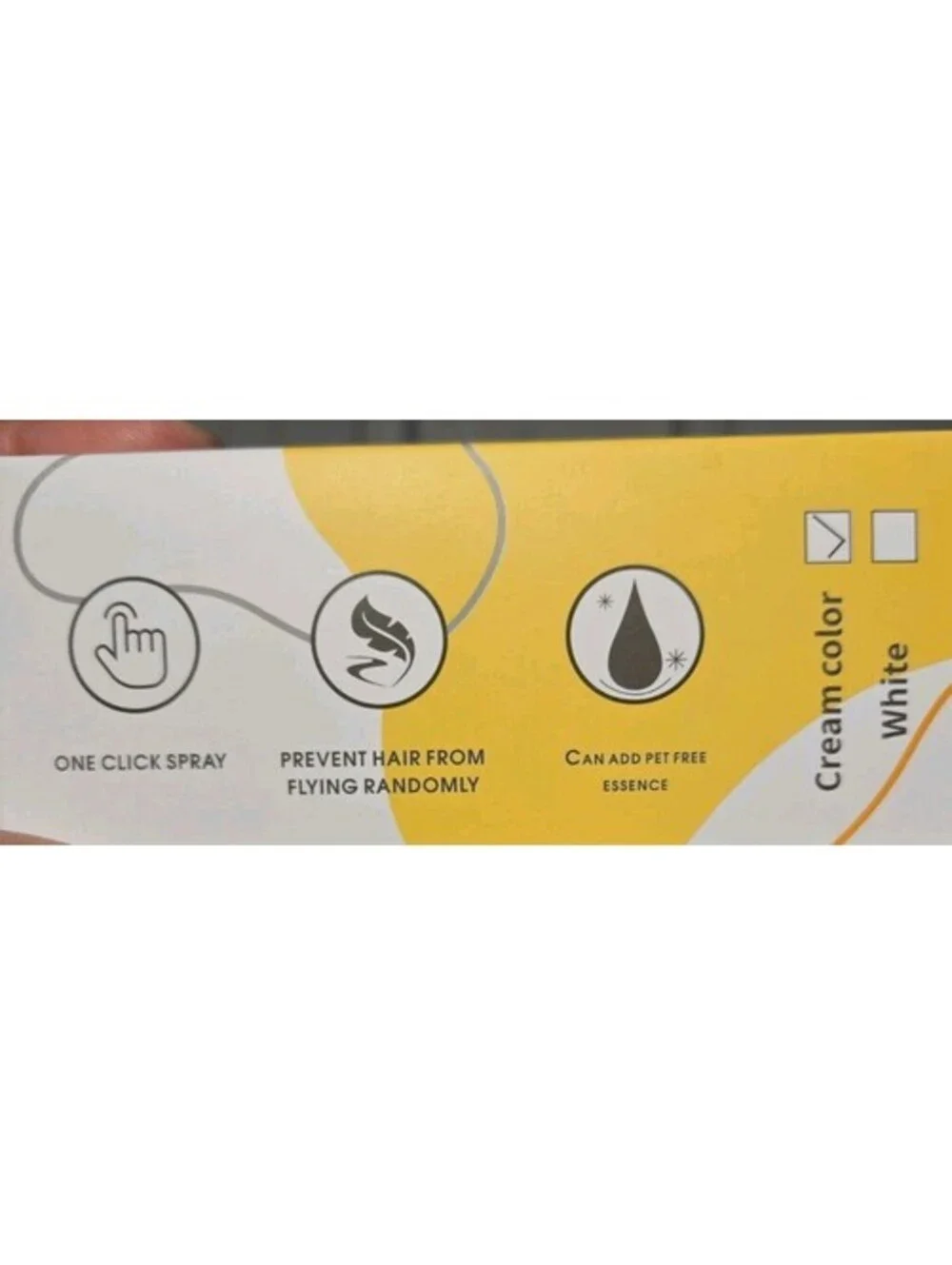 Steamy Cat & Dog Brush Hair Removal Mist Spray Detangling Clean Massage & Glove